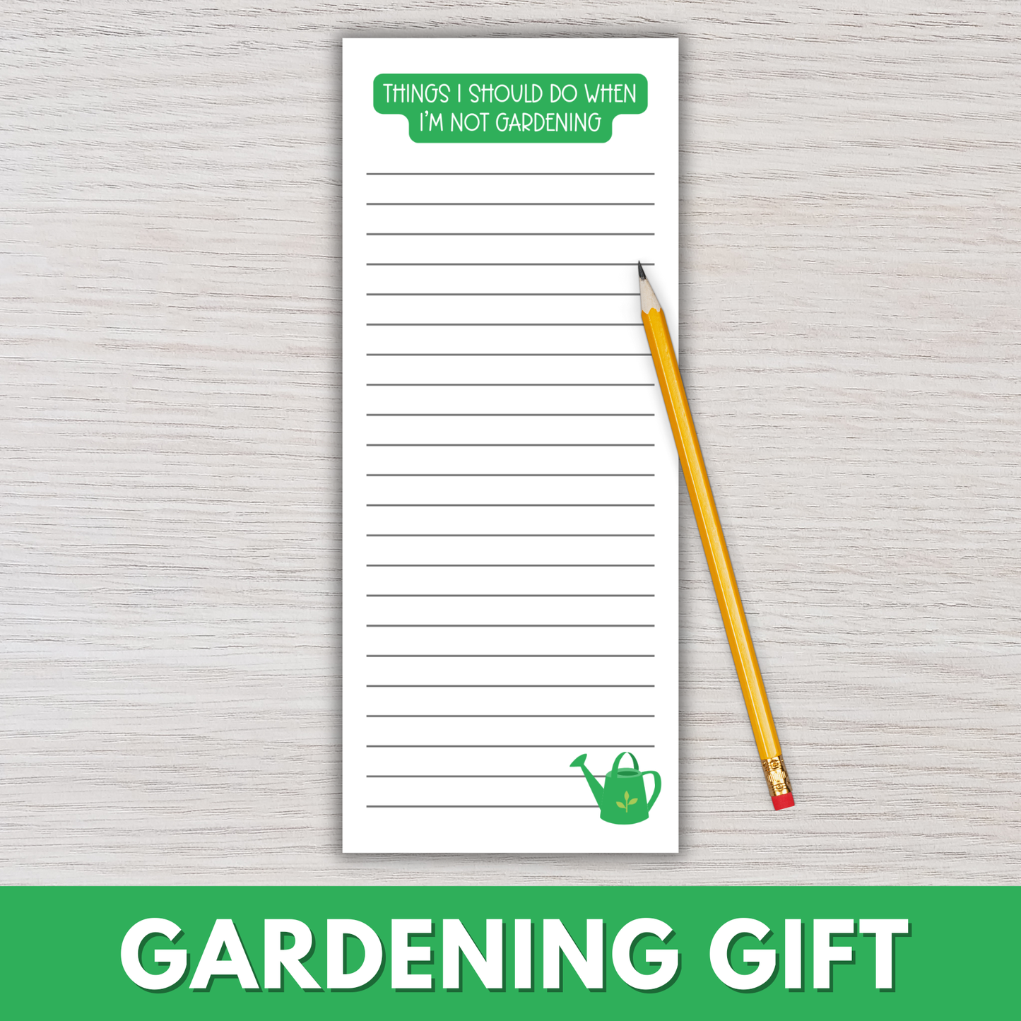 Gardening Magnetic Notepads (Set of 12)