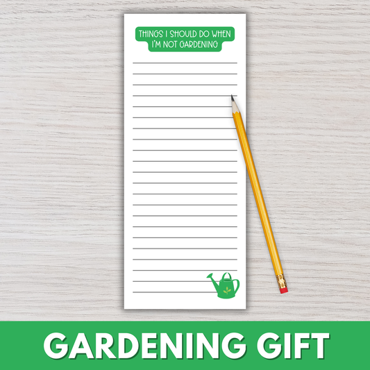 Gardening Magnetic Notepads (Set of 12)