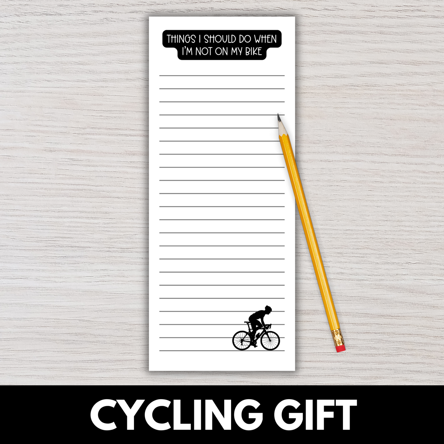 Cycling Magnetic Notepads