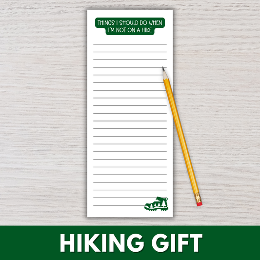 Hiking Magnetic Notepads (Set of 12)