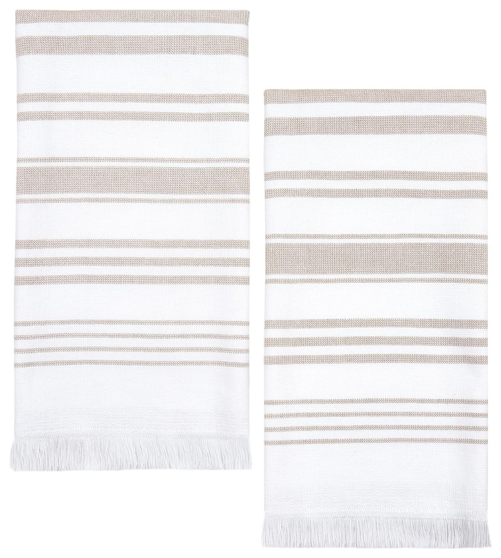 Striped Hand Towels
