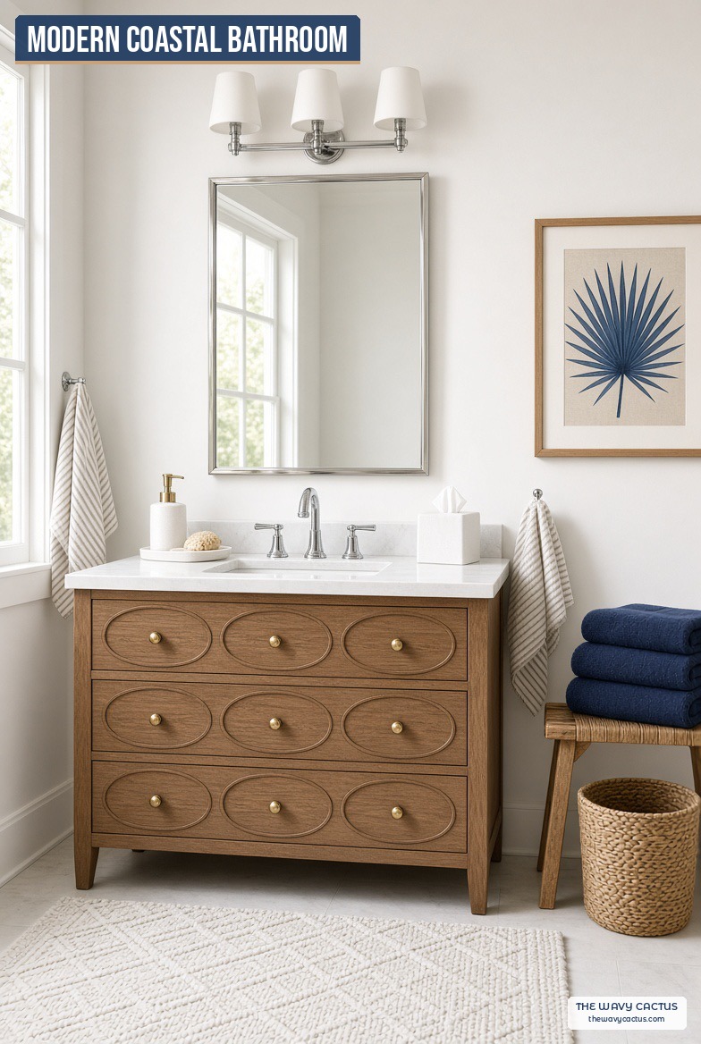 Modern Coastal Bathroom: Shop the Look