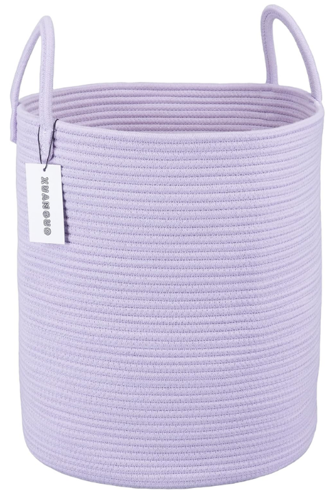 Lavender Laundry Hamper
