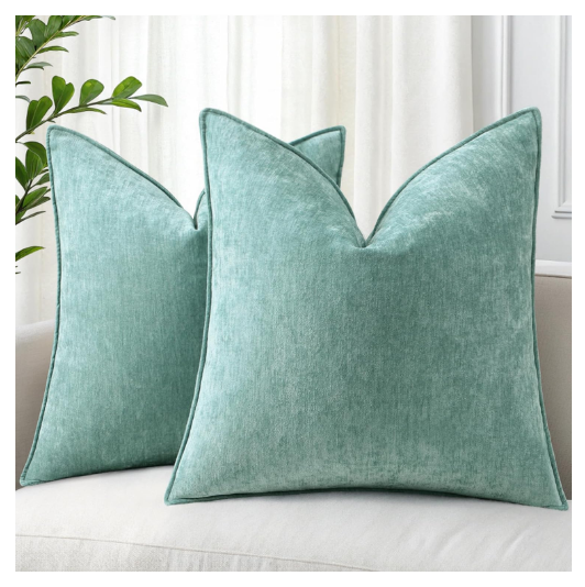 Mint Throw Pillows