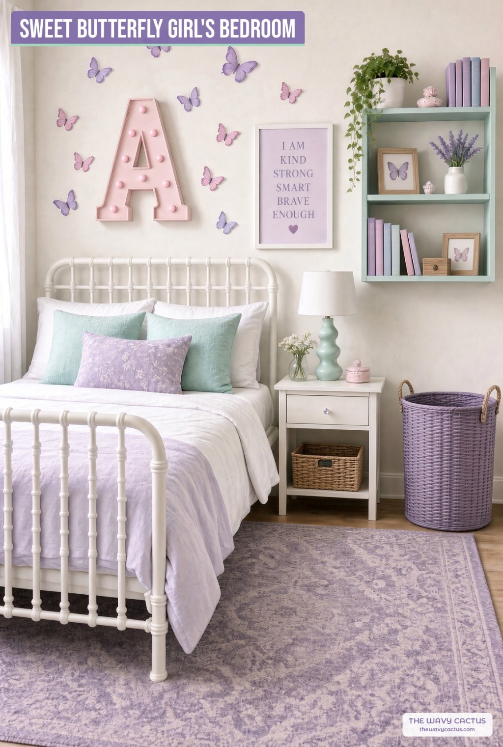 Sweet Butterfly Girl’s Bedroom: Shop the Look