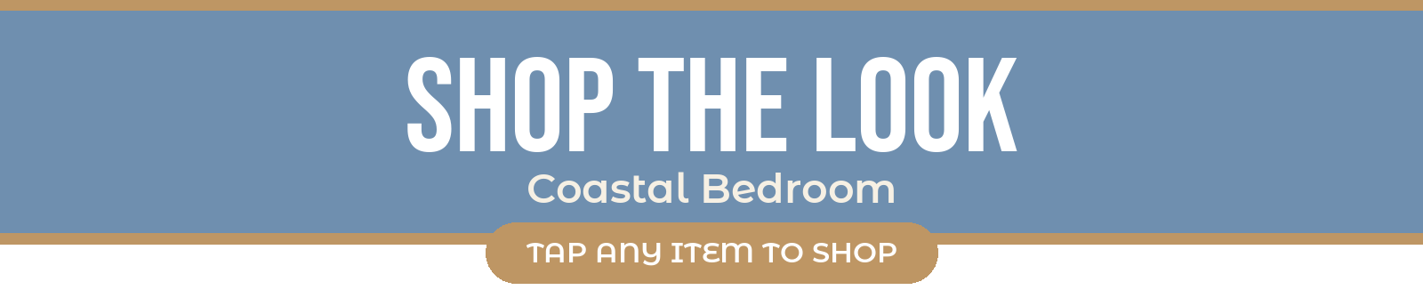 Shop the Look: Coastal Bedroom