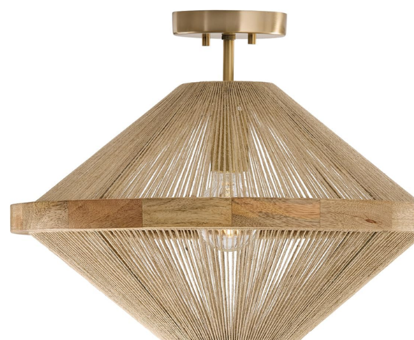 Rattan Chandelier