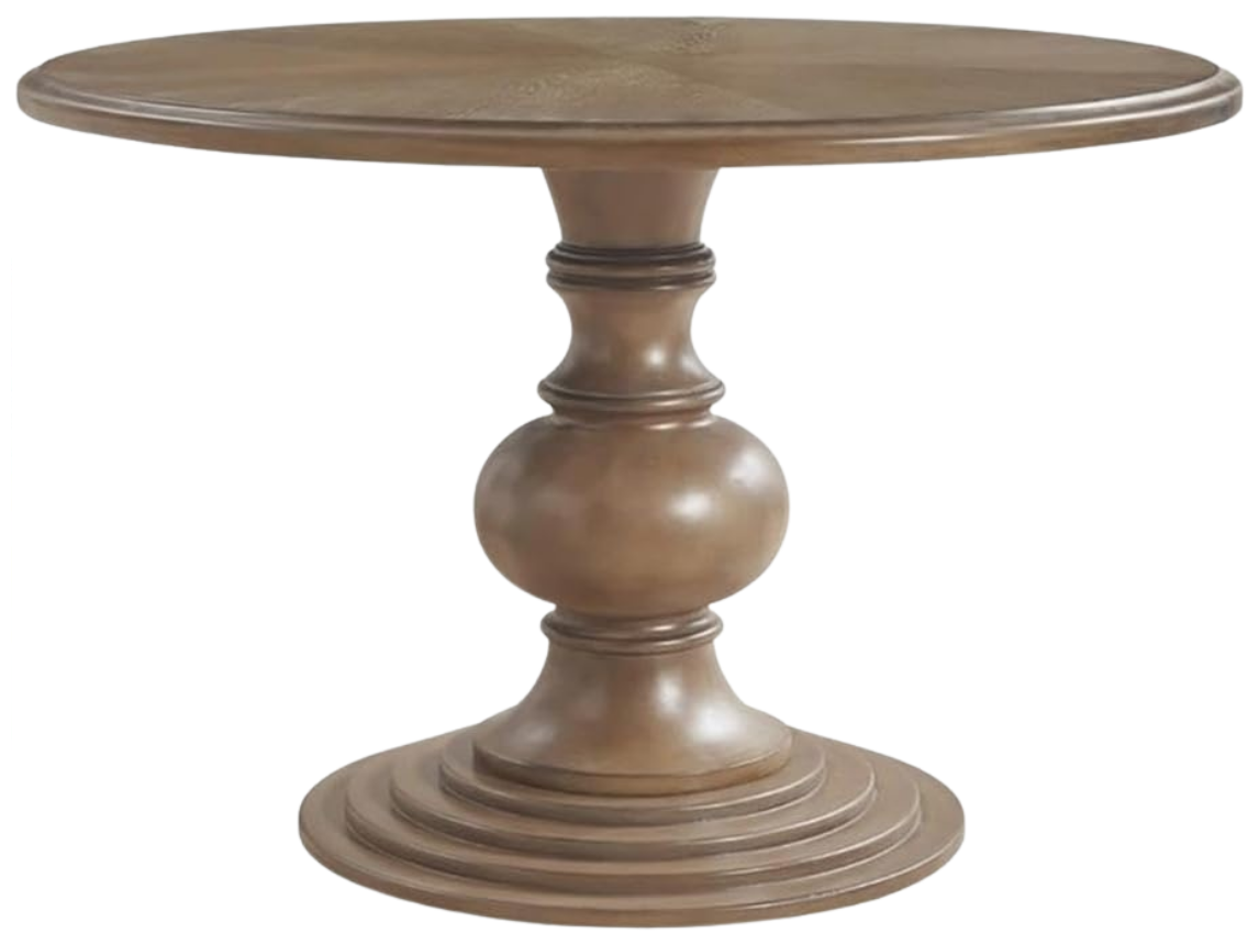 Round Pedestal Dining Table