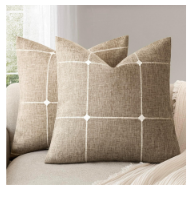 Plaid Throw Pillow