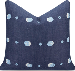 Navy Pillow