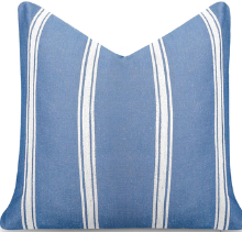 Blue Stripe Pillow