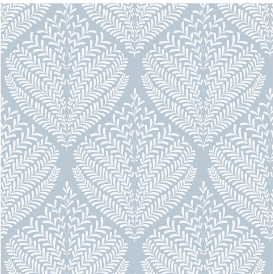 Blue Damask Wallpaper