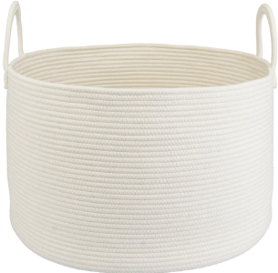 Round Cotton Rope Basket