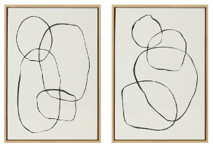 Line Art Prints (set of 2)