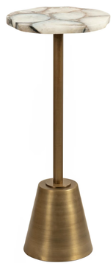 Brass Drink Table
