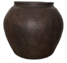 Dark Ceramic Planter