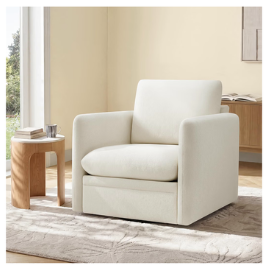 Cream Swivel Chair