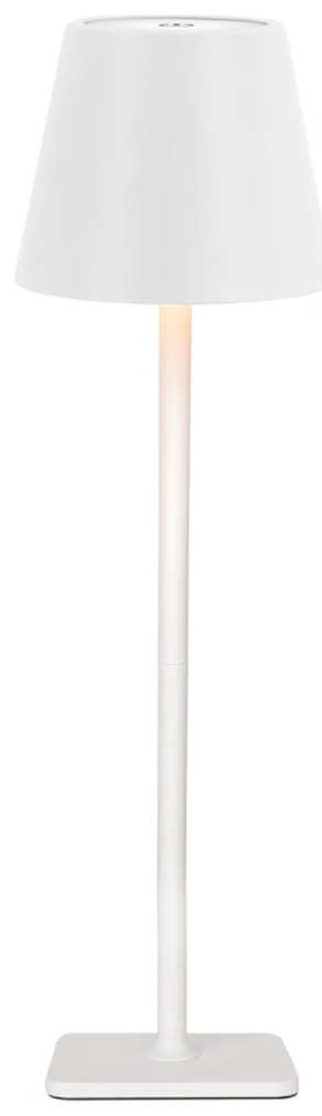 Cordless Lamp (White + Rattan Shades)