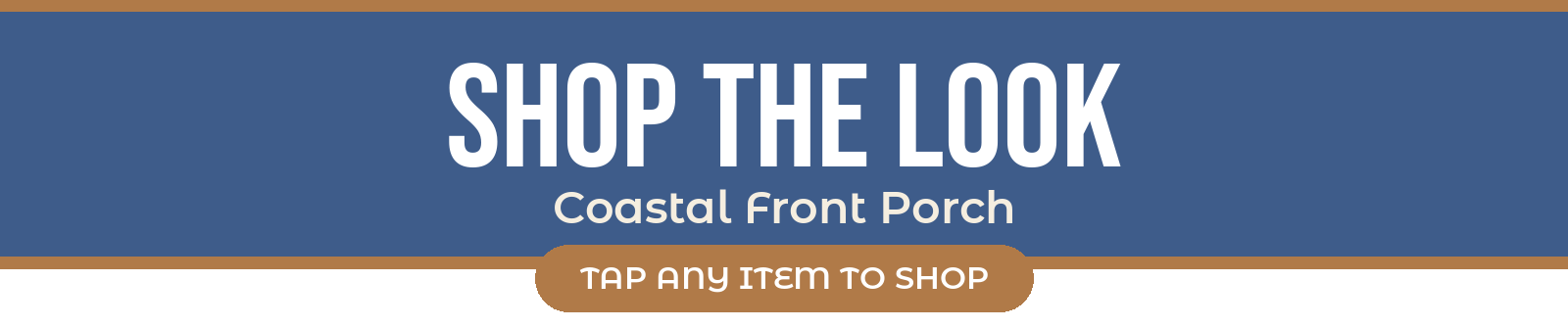 Shop the Look: Coastal Front Porch