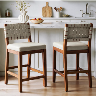 Woven Counter Stools