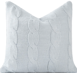 Cable-Knit Pillow