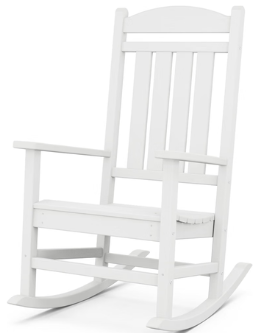 White Rocking Chair