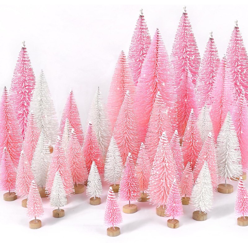 Pink Bottle Brush Trees